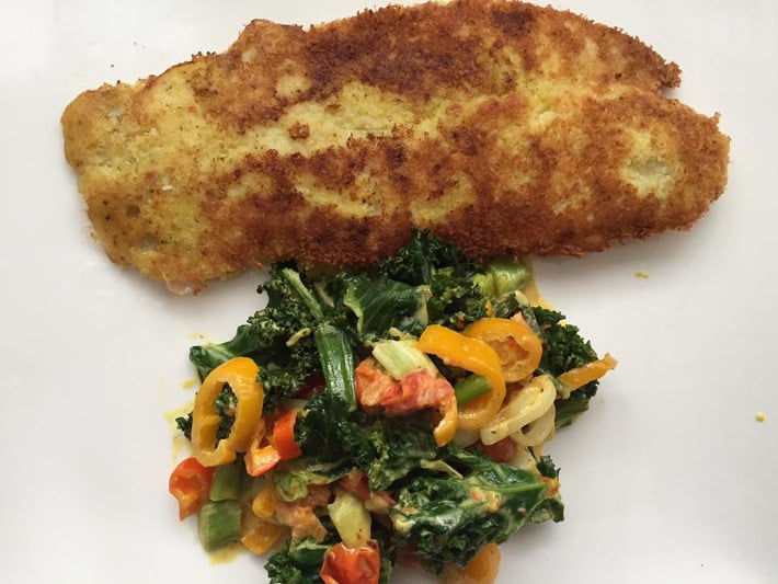 Fisch im Kokosmantel Rezept Kokosmantel Fisch-web