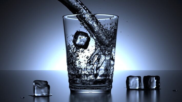 Wasser trinken