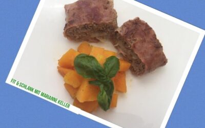 Schinken-Hackfleischrolle low carb