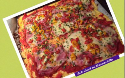 Pizza Low Carb (kohlenhydratarme Ernährung)
