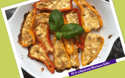 Gefüllte Baby-Peperoni (kohlenhydratarme Ernährung)