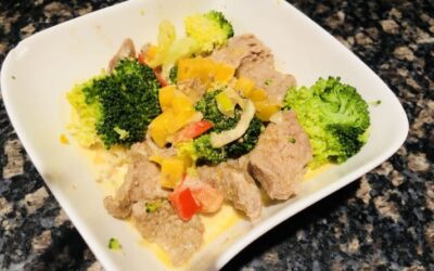 Rindfleisch-Curry mit Gemüse