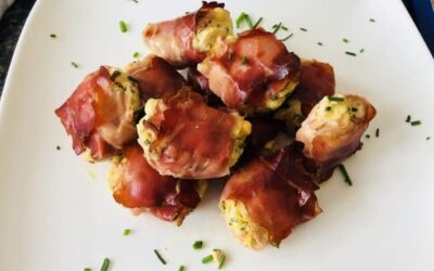 Pouletpäckli mit Landrauchschinken low carb