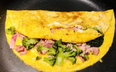 Schinken-Omelette kohlenhydratarm