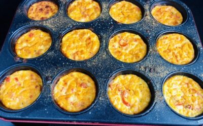 Pizza Muffin kohlenhydratarm