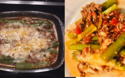 Spargel-Lasagne kohlenhydratarm (low carb)