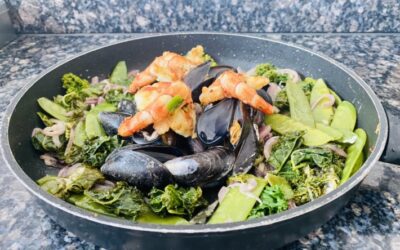 Muschelpfanne kohlenhydratarm