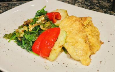 Fisch im Parmesanmantel kohlenhydratarm