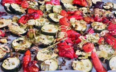 Schnelles Ofen-Gemüse low carb