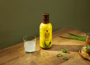 Aloe Nature mit Glas