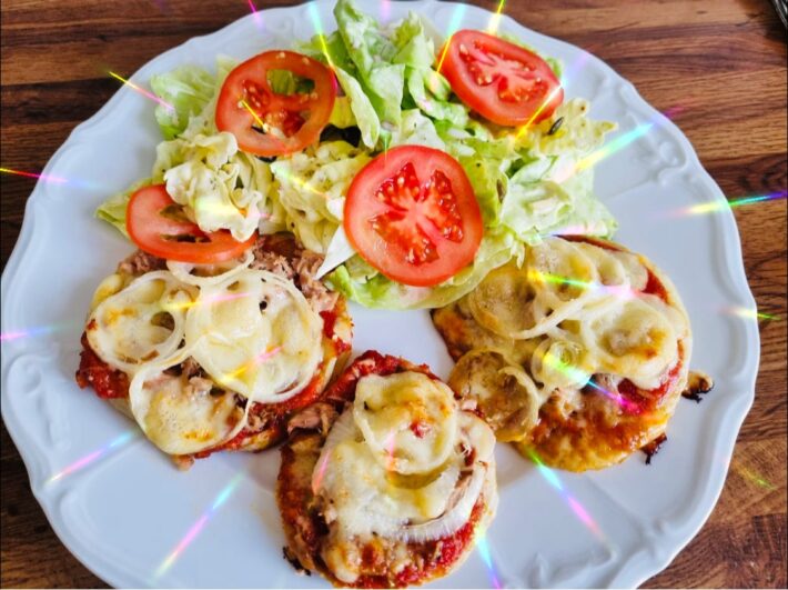 Kohlraben Pizzas