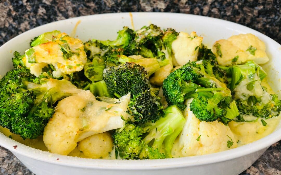 Brokkoli-Blumenkohl-Gratin kohlenhydratarm