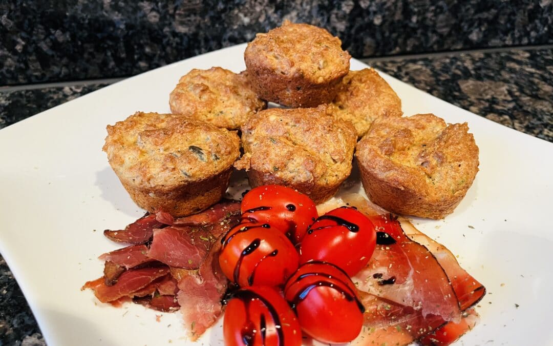 Kräuter-Käse-Brötchen kohlenhydratarm