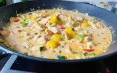 Thai Curry mit Poulet