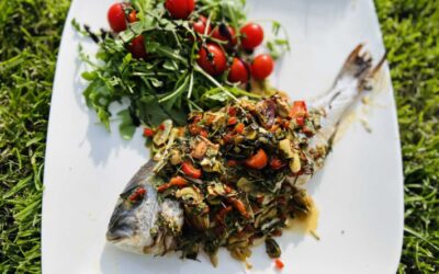 Fisch überbacken Thai-Style kohlenhydratarm