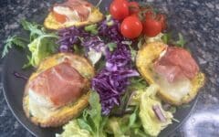 Rezept Tomaten Mozzarella Päckli auf Ei