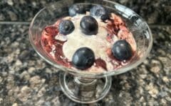 Rezept Heidelbeercrème