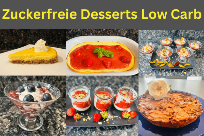 Zuckerfreie Desserts Low Carb