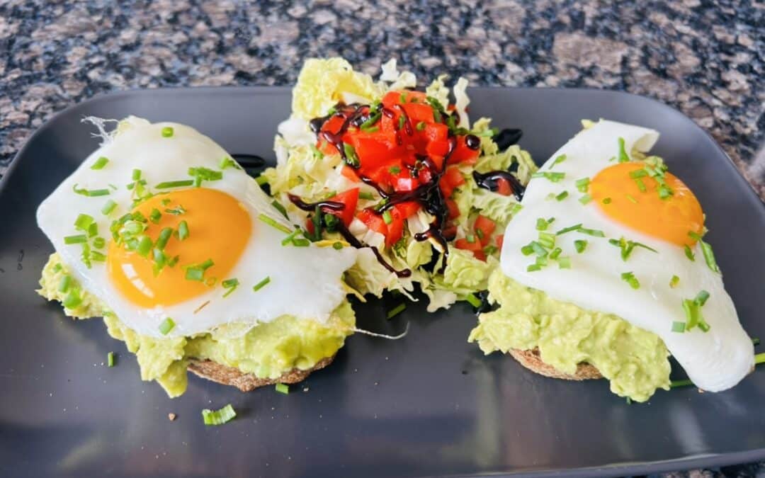 Rezept Low Carb Avocado Eier Power-Brötchen