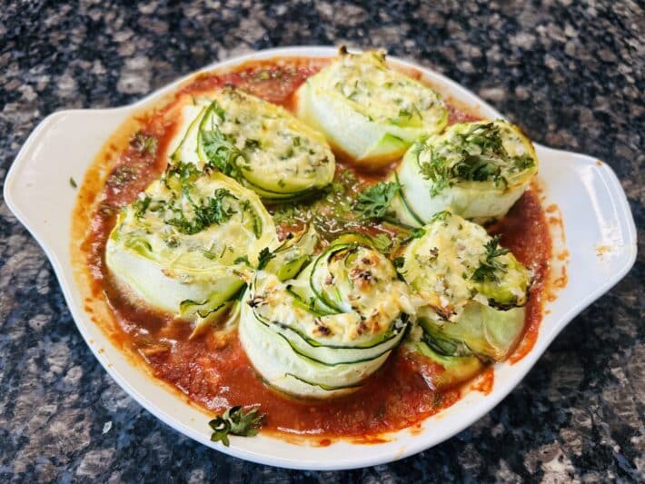 Rezept Ricottarollen mit Zucchini