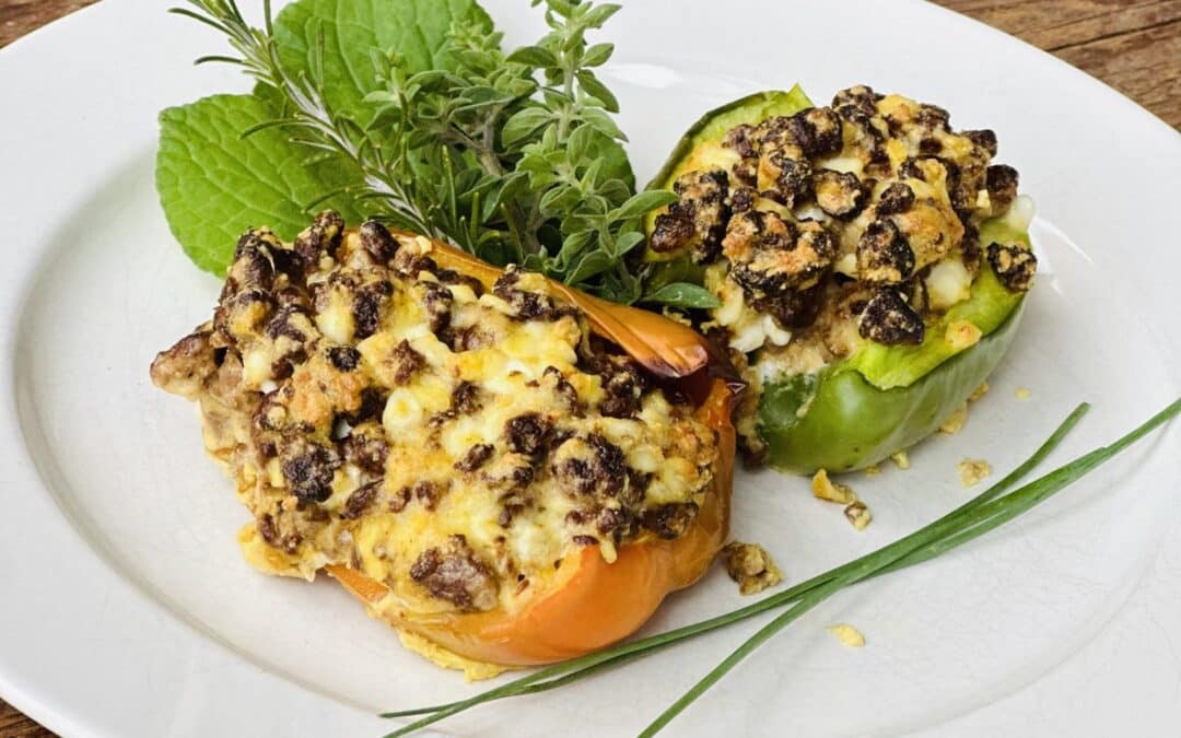 Rezept gefüllte Peperoni Low Carb