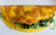Spinatomelette