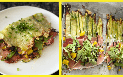 Zucchini Sandwich Low Carb