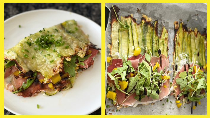 Zucchini Sandwich Low Carb
