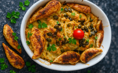 Low Carb Wirz-Kürbis-Gratin