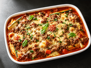 Low Carb Zucchini-Hackfleisch-Auflauf
